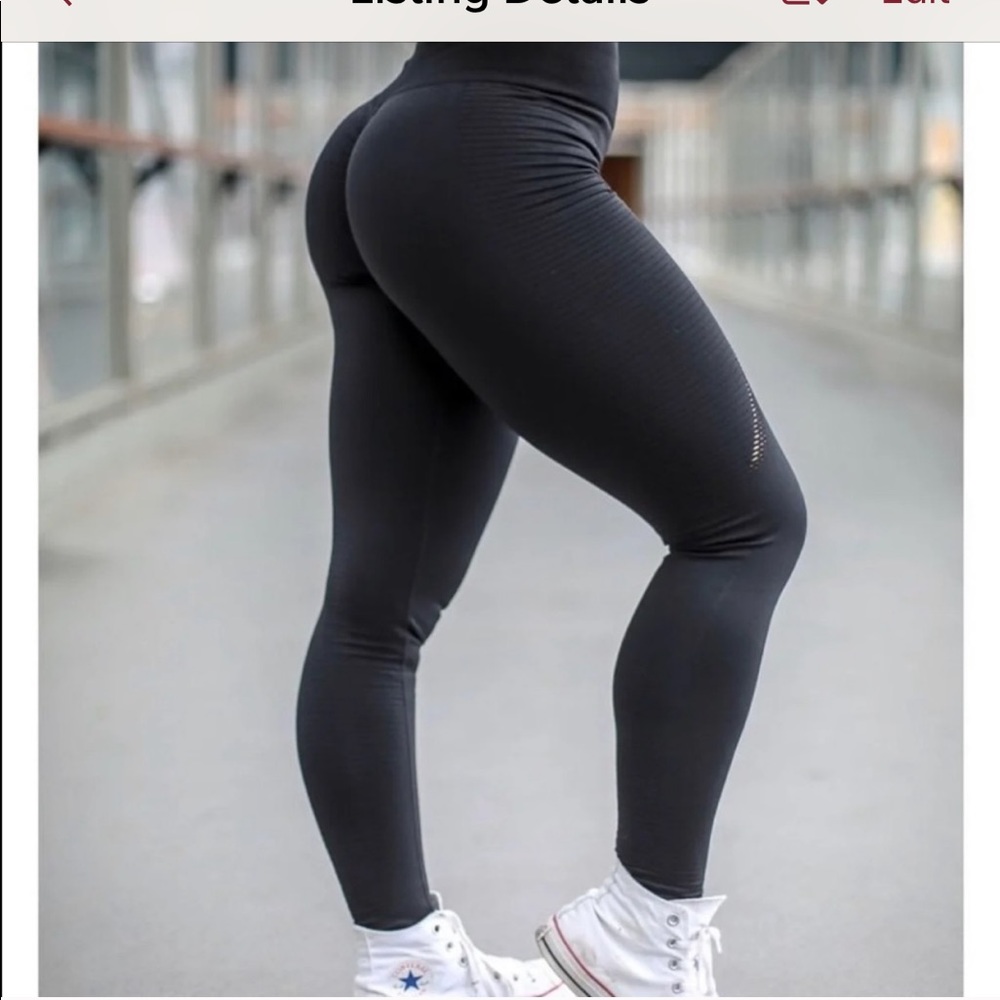 Black combat boot leggings